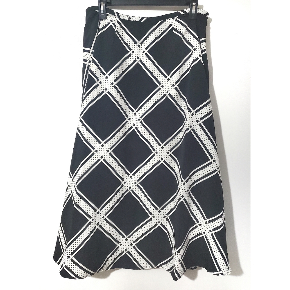 Goodclothes Women's Long Black & White Skirt
